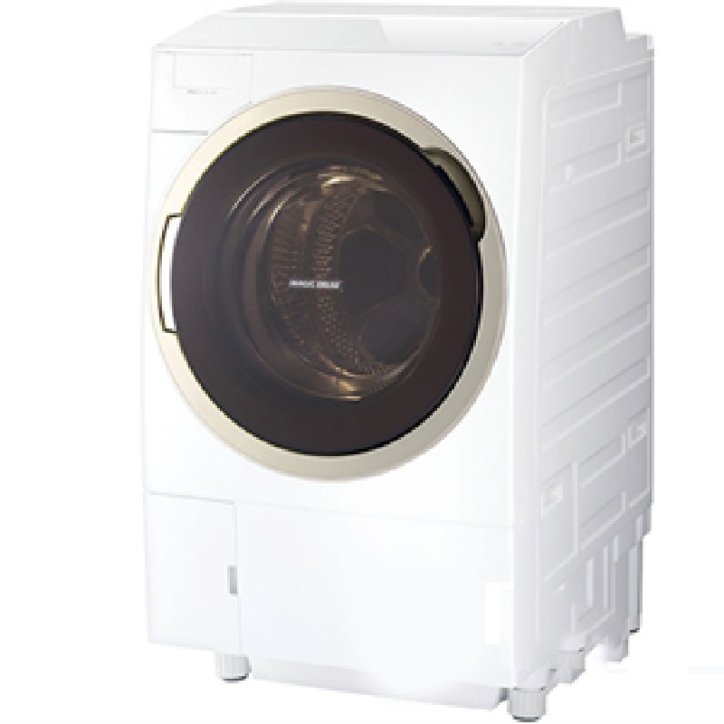 (Used 90%) Máy giặt sấy block Toshiba TW-117X3 giặt 11 kg sấy 7 kg 56343