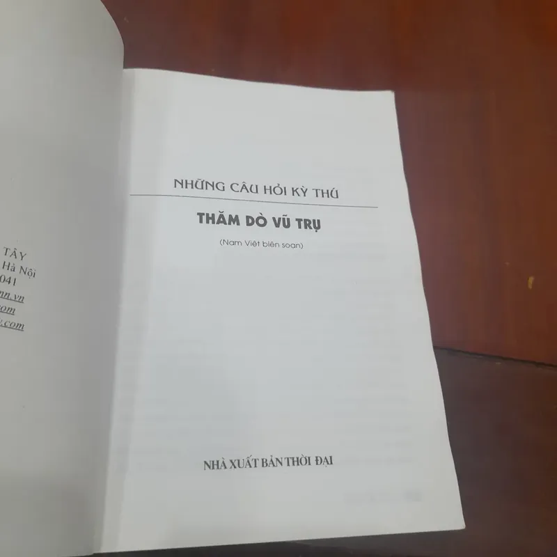 Những câu hỏi kỳ thú - THĂM DÒ VŨ TRỤ 738113