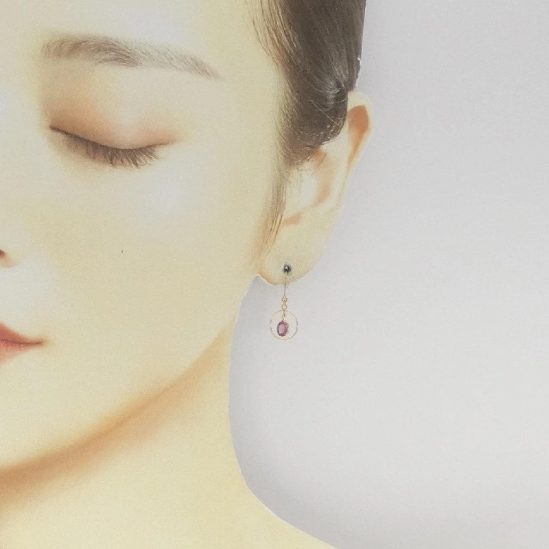 K18YG Tourmaline Bông tai - Hàng hiệu Authentic 868554