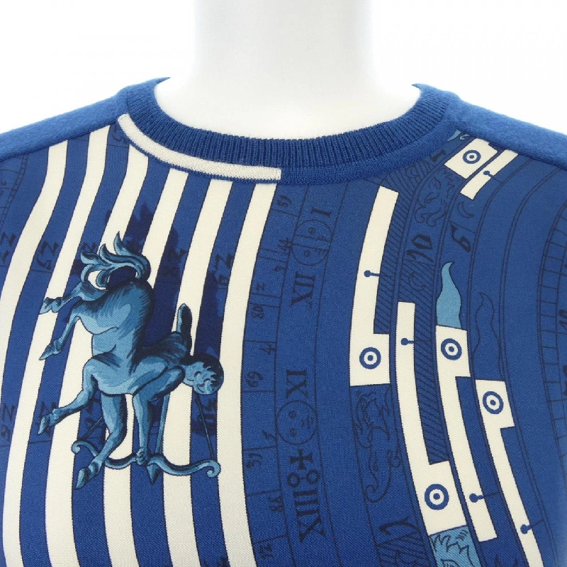 HERMES DIES ET HORE *96-7708 Áo thun - Hàng hiệu Authentic 824011