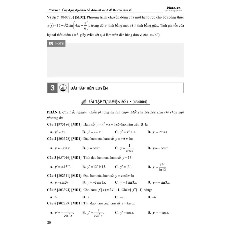 Nền tảng Toán học 2025 792824