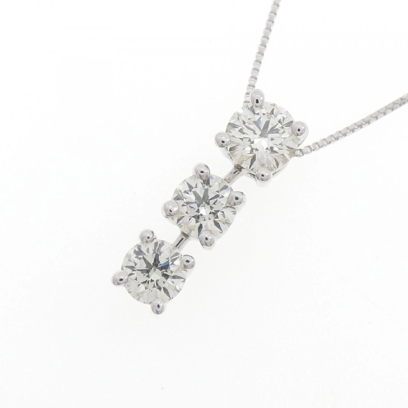 K18WG Dây chuyền kim cương 1.000CT - Hàng hiệu Chính hãng 865456