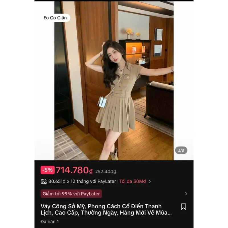 váy công sử mỹ , phong cách cổ điên thanh lịch , thường ngày 927256