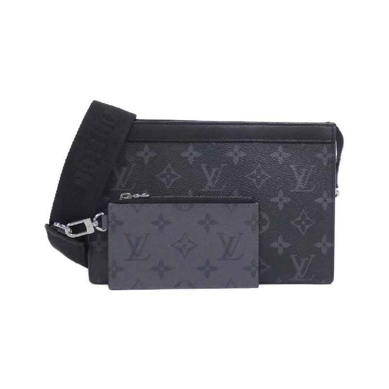 Túi đeo vai Louis Vuitton Monogram Eclipse Reverse Gaston Wearable Wallet M81124 - Hàng hiệu Chính hãng 802012