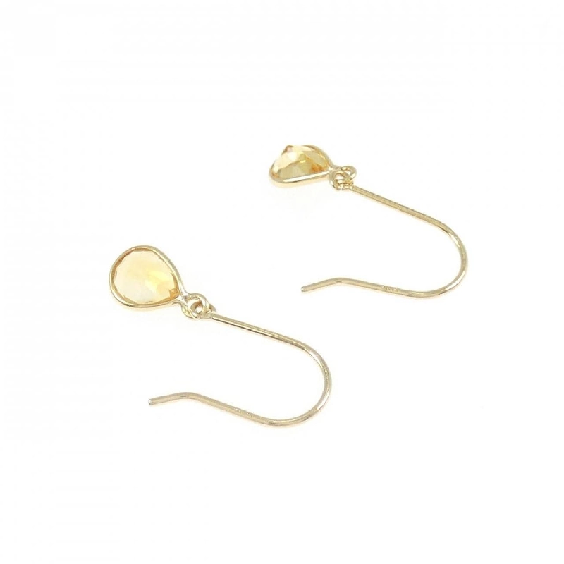 K18YG Citrine Bông tai - Hàng hiệu Chính hãng 875585