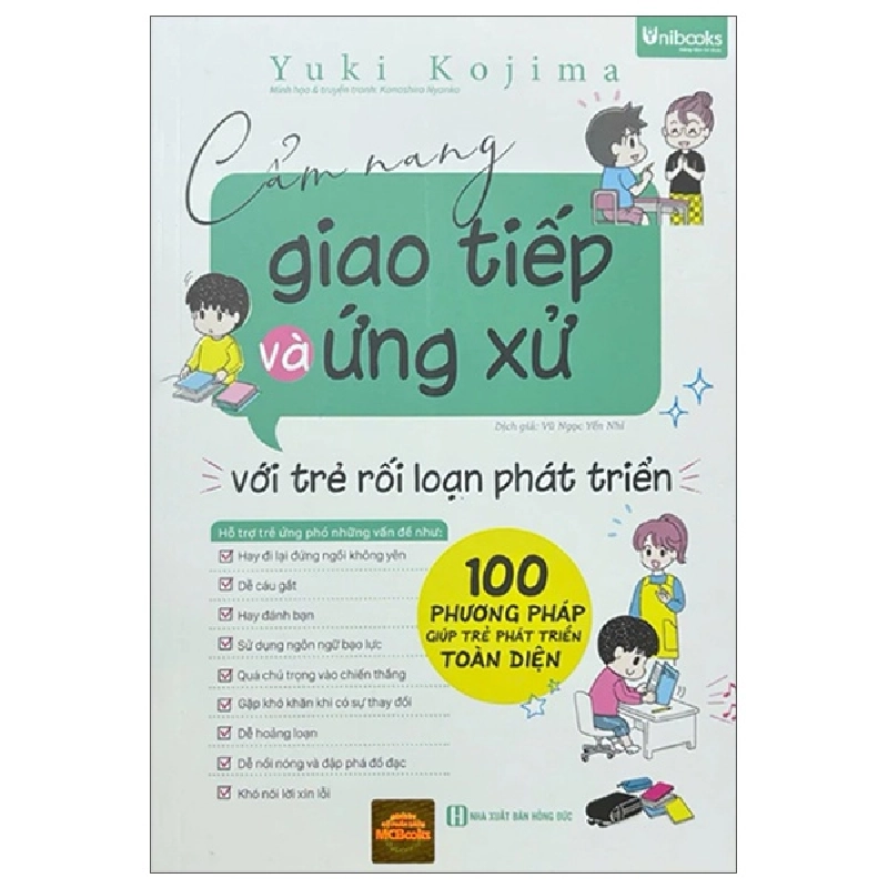 Cẩm Nang Giao Tiếp Và Ứng Xử Với Trẻ Rối Loạn Phát Triển - Yuki Kojima 453293