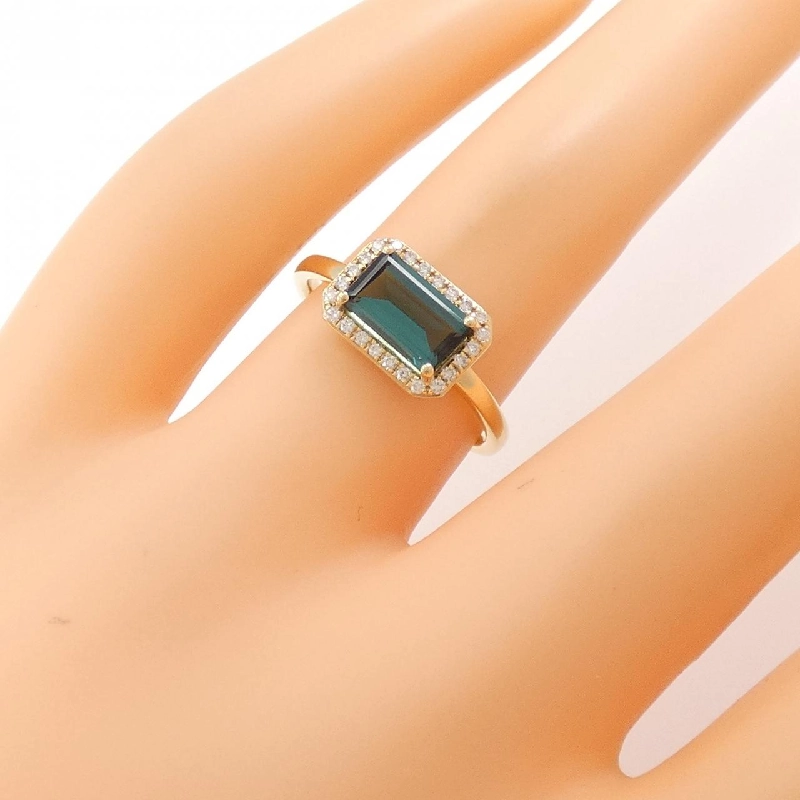 【Sản phẩm mới】Nhẫn Tourmaline K18YG 1.01CT 672287