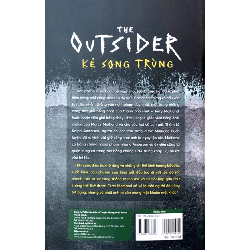 The Outsider - Kẻ Song Trùng - Stephen King 188099