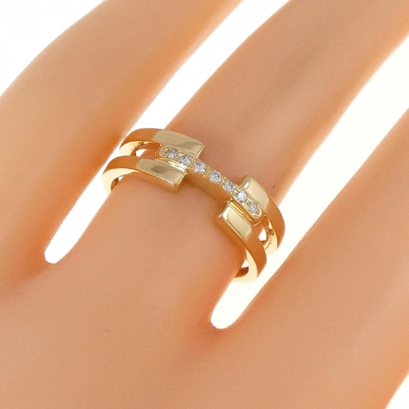 Nhẫn kim cương K18YG 0.05CT - Hàng hiệu Chính hãng 857402