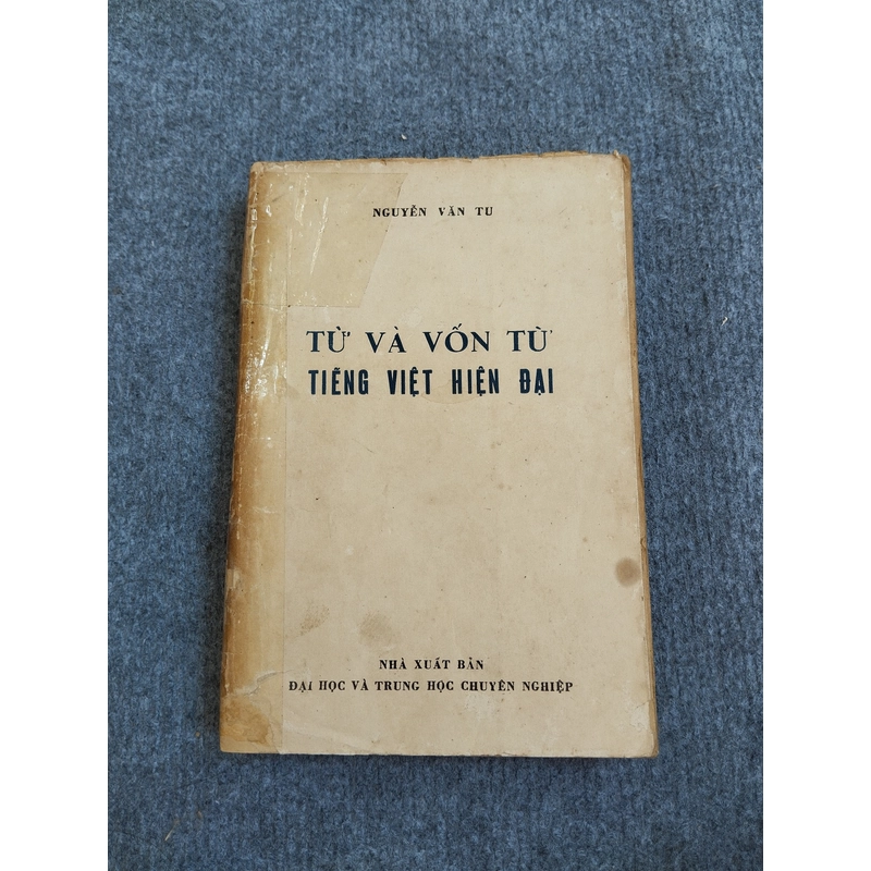 TỪ VÀ VỐN TỪ TIẾNG VIỆT HIỆN ĐẠI 539833