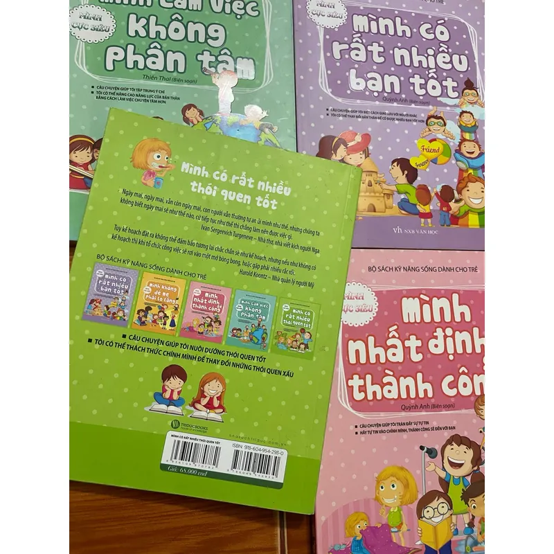 MẸ VÀ BÉ Bộ sách kỹ năng sống dành cho trẻ 4 cuốn 1059072