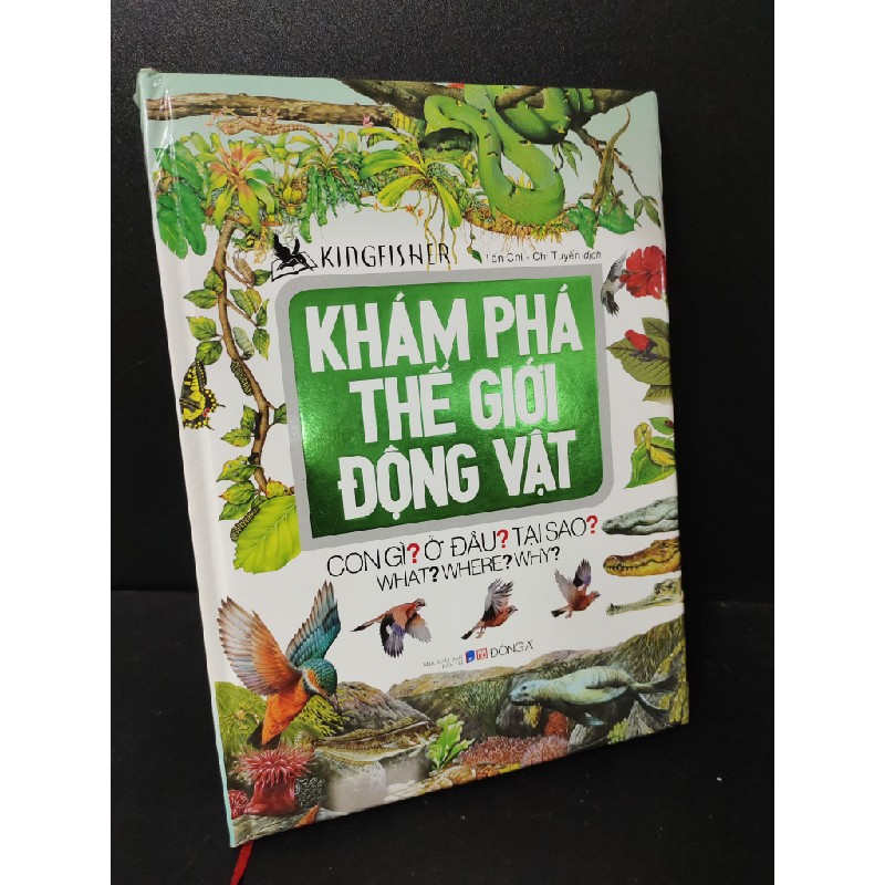 Khám phá thế giới động vật bìa cứng Kingfisuer mới 80% HCM0411 31767