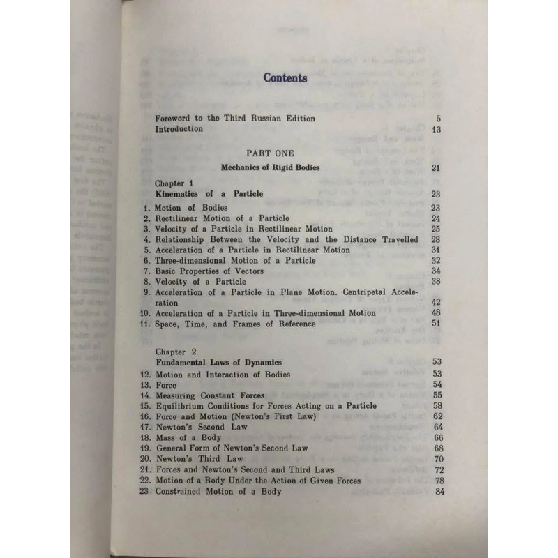 MECHANICS Cơ học - Mir Publishers Moscow 1985 447373
