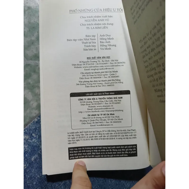 Phố của những hiệu u tối - Patrick Modiano 997342