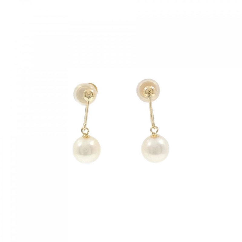 K18YG Bông tai ngọc trai Akoya 7.0mm - Hàng hiệu Chính hãng 869785