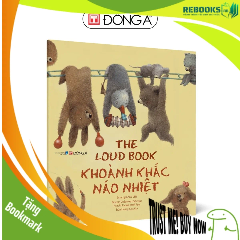 (TẶNG BOOKMARK) Khoảnh khắc náo nhiệt Sách thiếu nhi 946057