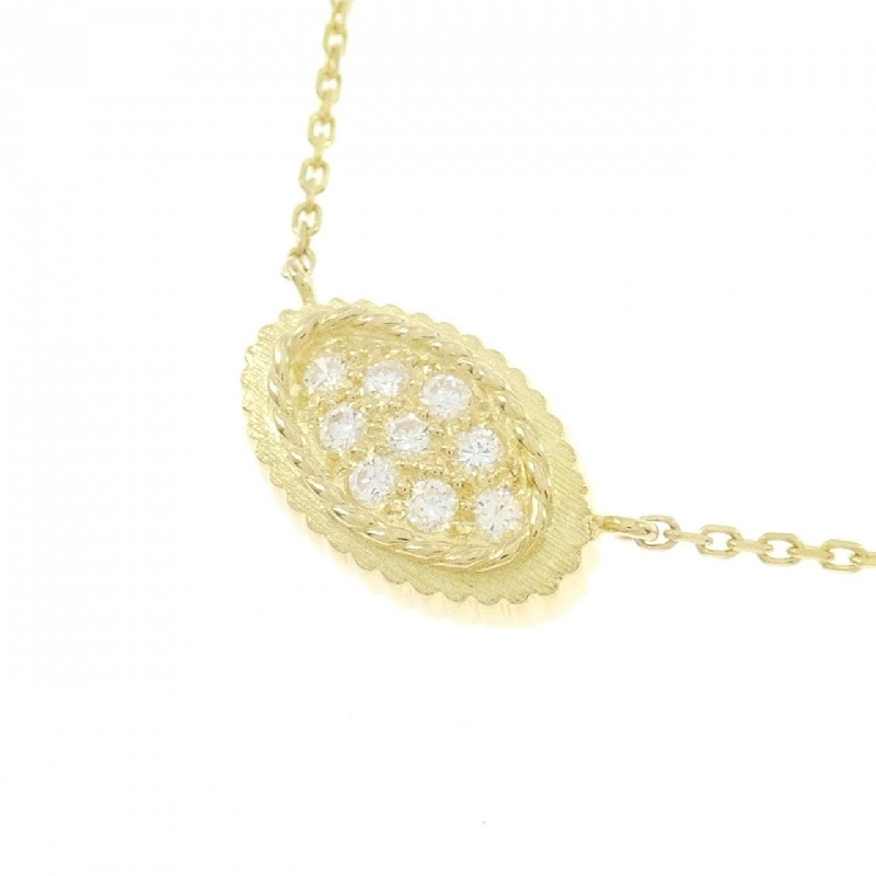 K18YG Dây chuyền kim cương 0.25CT - Hàng hiệu Chính hãng 863263