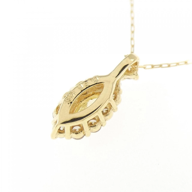 Dây chuyền kim cương K18YG 0.20CT - Hàng hiệu Chính hãng 860648