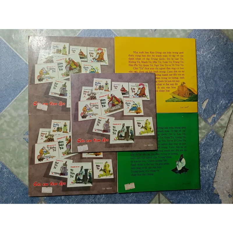 Bộ truyện về danh nhân cổ đại Trung Quốc ( 9 quyển) 975988