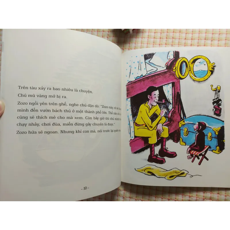 ZOZO - CHÚ KHỈ HIẾU KỲ - H.A.REY Một trong 100 cuốn sách thiếu nhi hay nhất mọi thời đại 763823