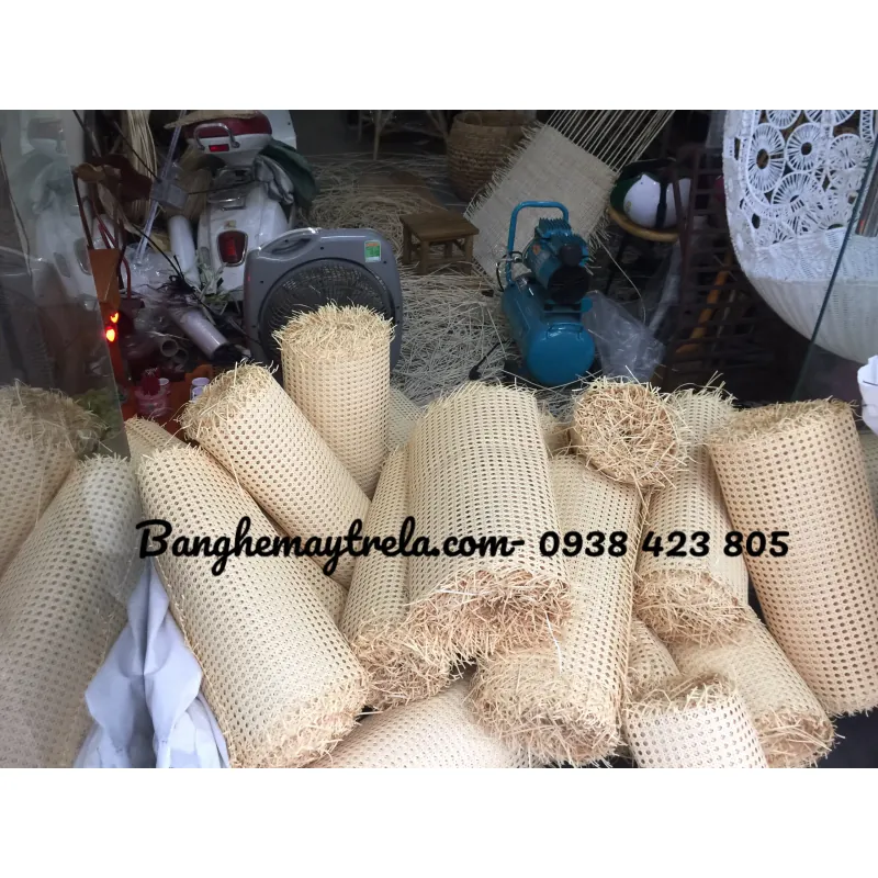 Lưới mây nhựa mắt cáo đan thủ công 687696