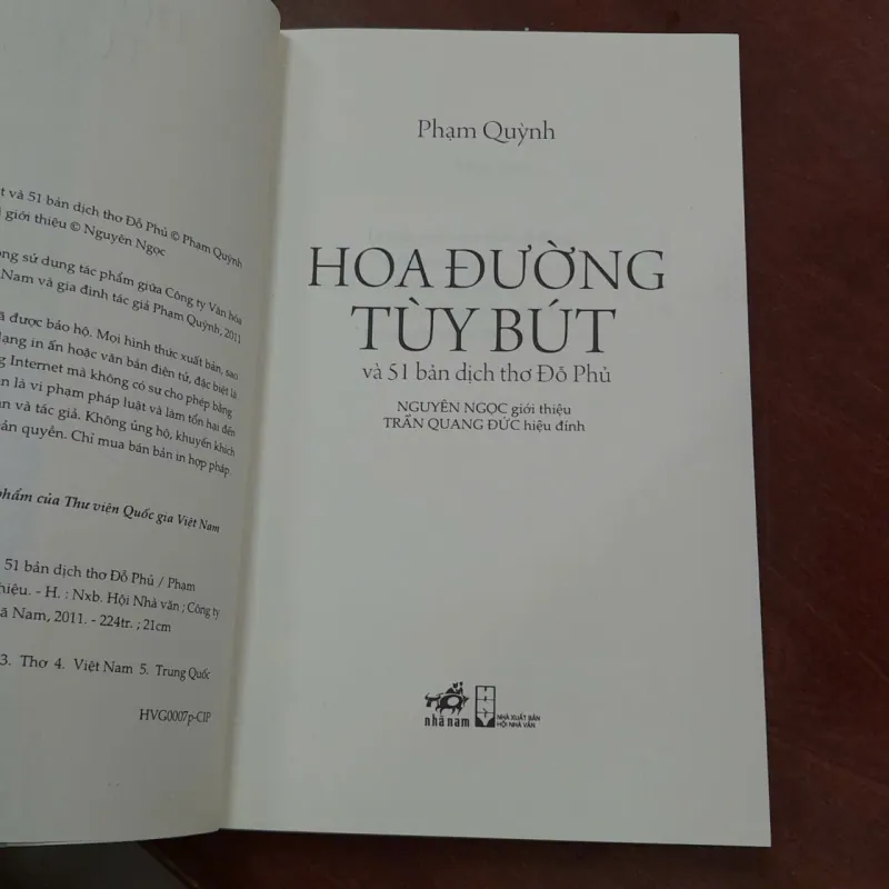 HOA ĐƯỜNG TÙY BÚT - PHẠM QUỲNH 991685