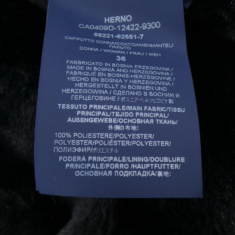 Herno CA0409D Coat - Hàng hiệu Authentic 818798