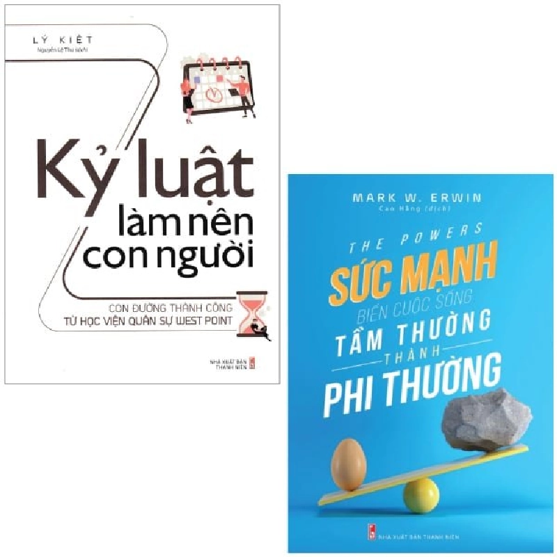 Combo Sách Kỷ Luật Làm Nên Con Người + Sức Mạnh Biến Cuộc Sống Tầm Thường Thành Phi Thường (Bộ 2 Cuốn) - Lý Kiệt, MARK W ERWIN 743270