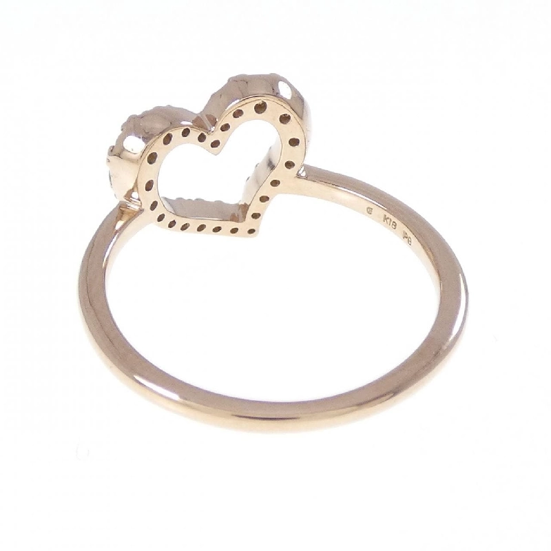 Nhẫn kim cương hình trái tim K18PG 0.15CT - Hàng hiệu chính hãng 850754