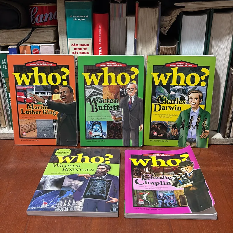 II Truyện Tranh: Chuyện Kể Về Danh Nhân Thế Giới - 5 Quyển 732131