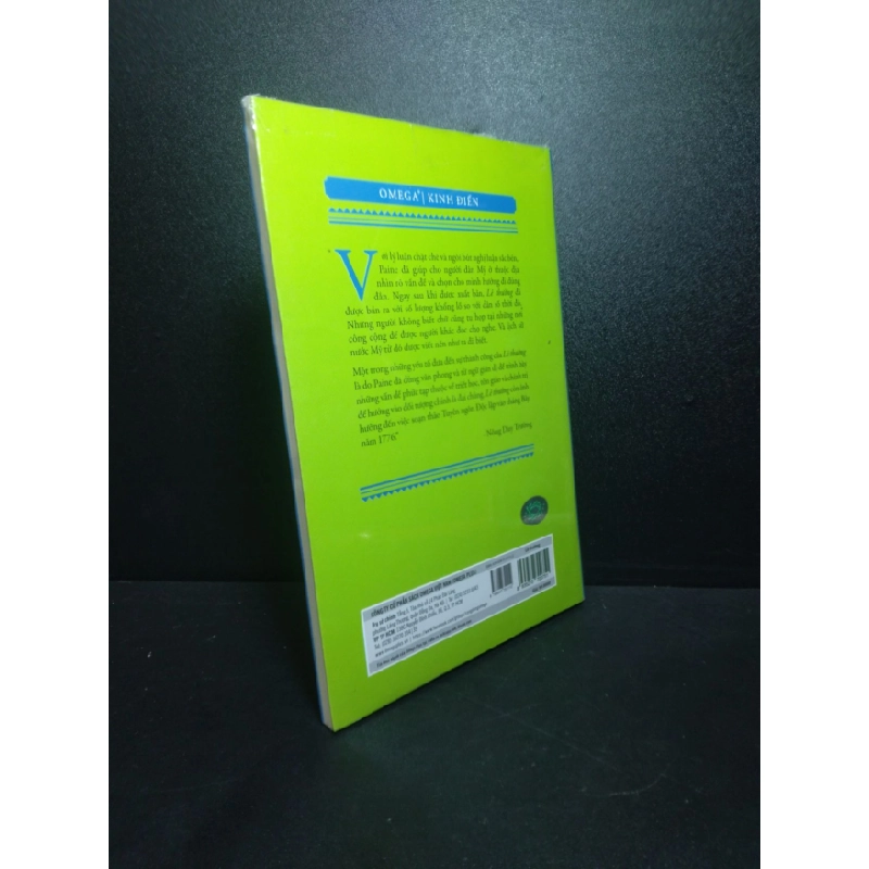 [Phiên Chợ Sách Cũ] Lẽ Thường Thomas Paine nguyên seal 2303 416159
