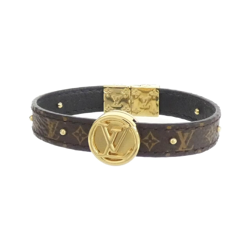 Louis Vuitton Monogram Bracelet LV Circle Reversible 17cm M6173F - Hàng hiệu Authentic 772463
