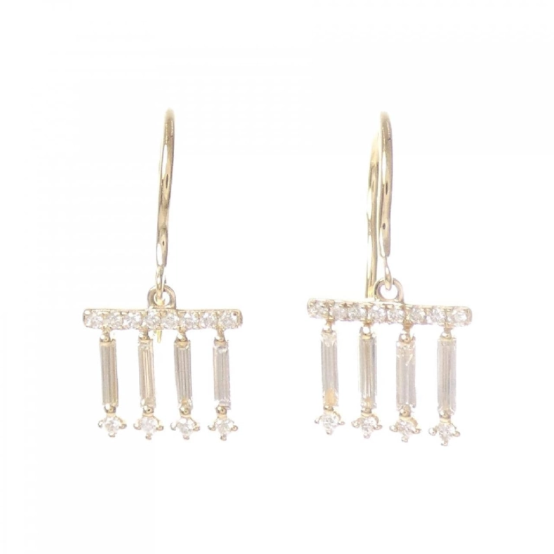 K18YG Bông tai kim cương 0.28CT - Hàng hiệu Chính hãng 867591