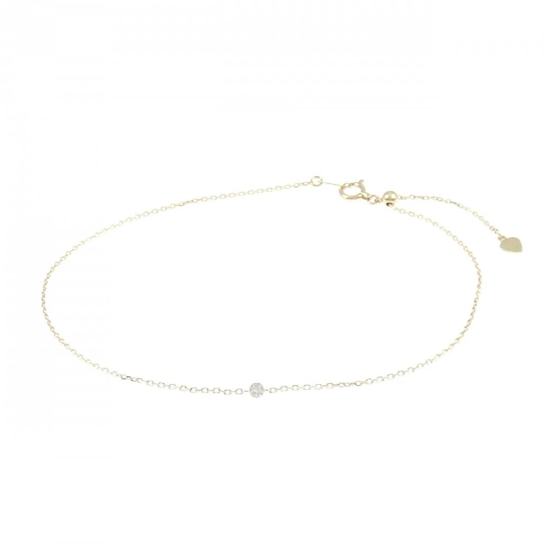 K10YG Dây chuyền chân kim cương - Hàng hiệu Authentic 877482