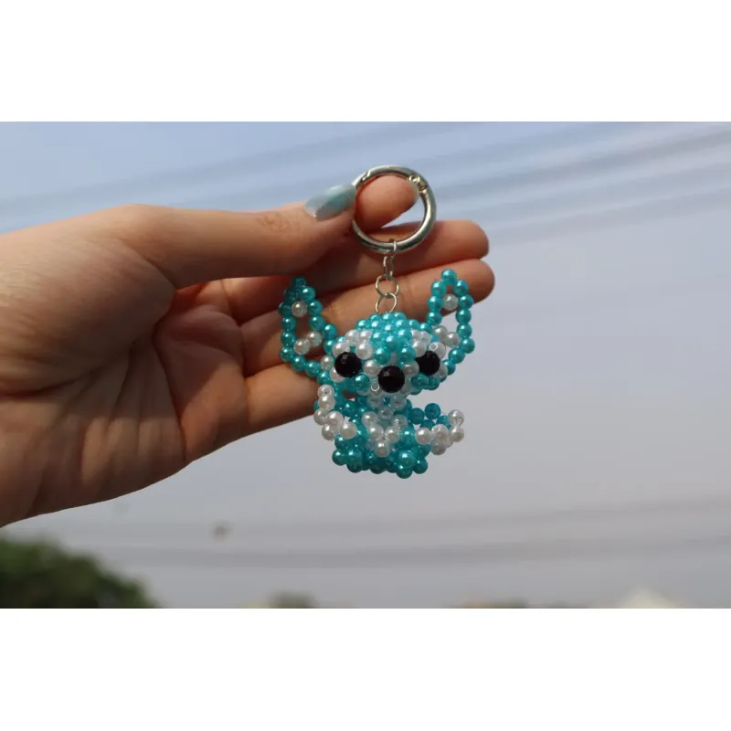 Móc khoá Stitch bằng cườm 934135
