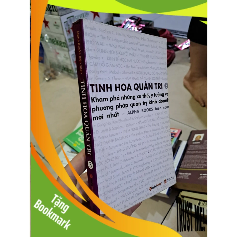 (TẶNG BOOKMARK) Tinh hoa quản trị tập 3 Alpha book mới 80% ố nhẹ 2009 RBK0308 QUẢN TRỊ 954006