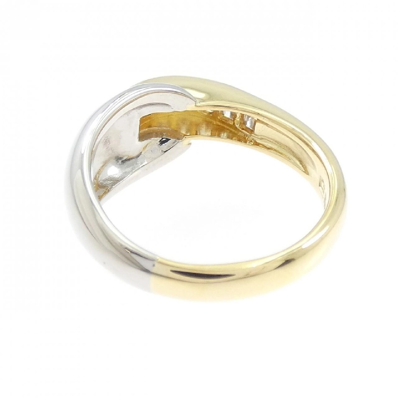 Nhẫn kim cương K18YG/PT900 0.50CT - Hàng hiệu Authentic 850572