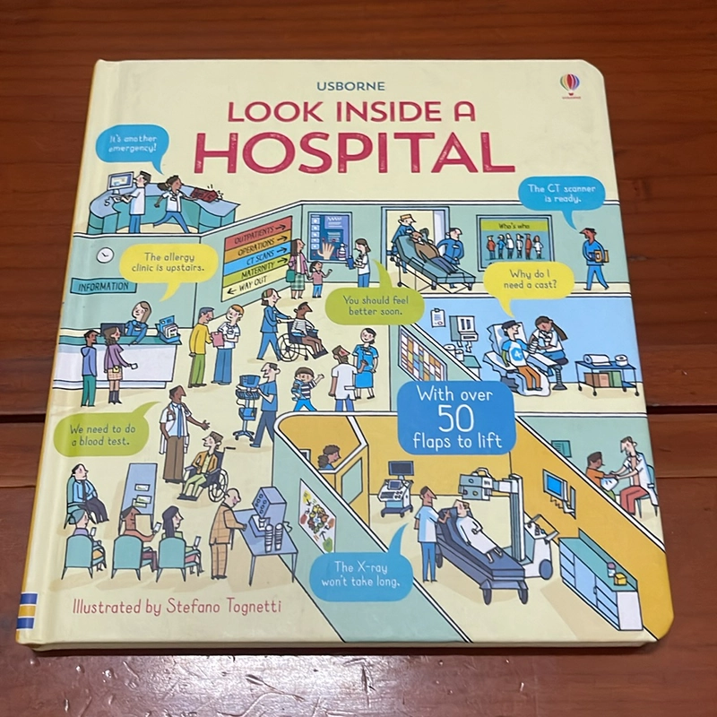 PICTURE BOOK Look inside a hospital 536428