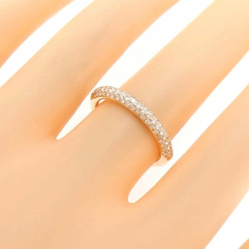 Nhẫn kim cương K18PG Pavé 0.50CT 671373