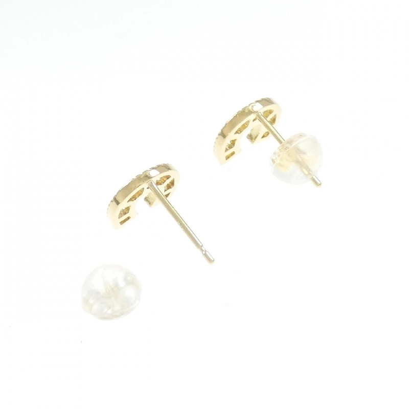 K18YG Bông tai kim cương - Hàng hiệu Authentic 872920