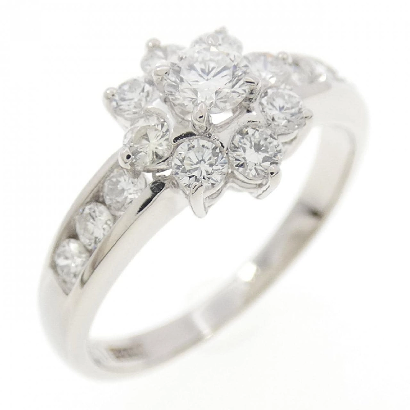 Nhẫn kim cương hoa PT900 0.15CT - Hàng hiệu Authentic 850384