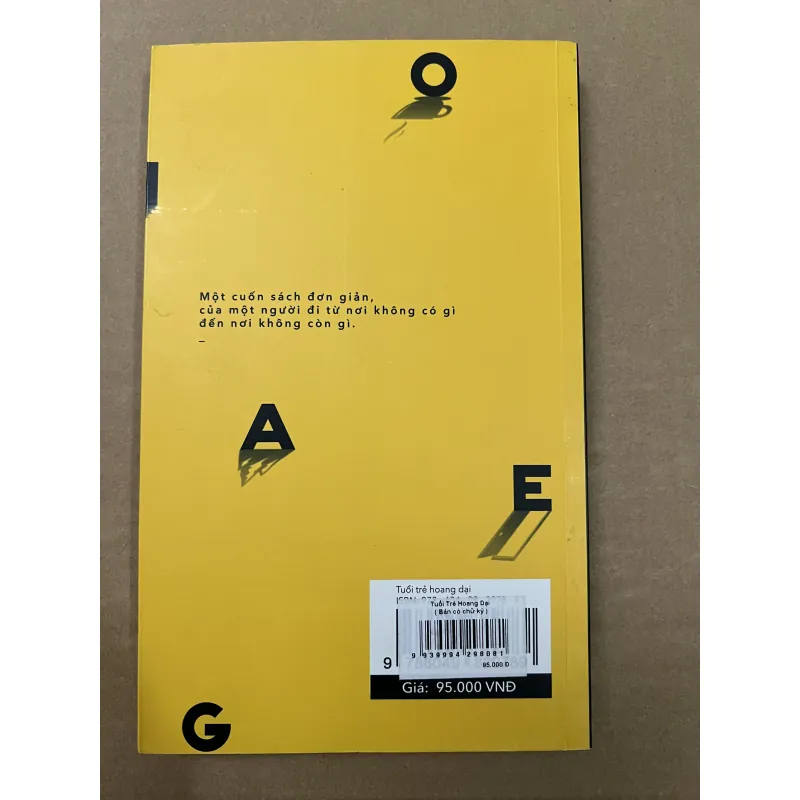 Tuổi Trẻ Hoang Dại 994112