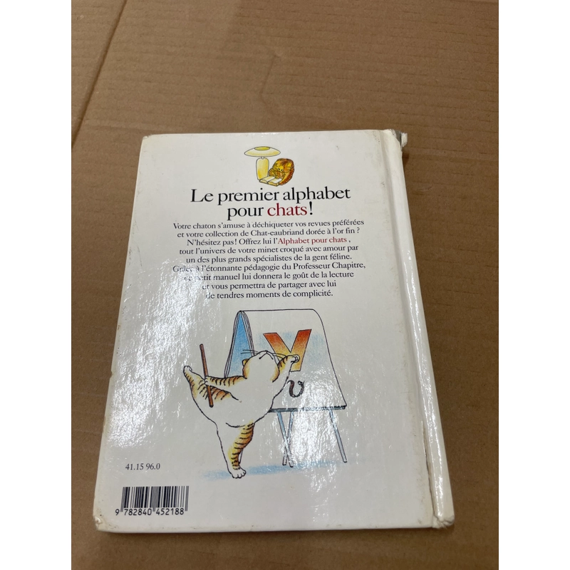 ALPHABET Pour Chats - Claire & Chritian Gaudin - Bìa Cứng .56 315210