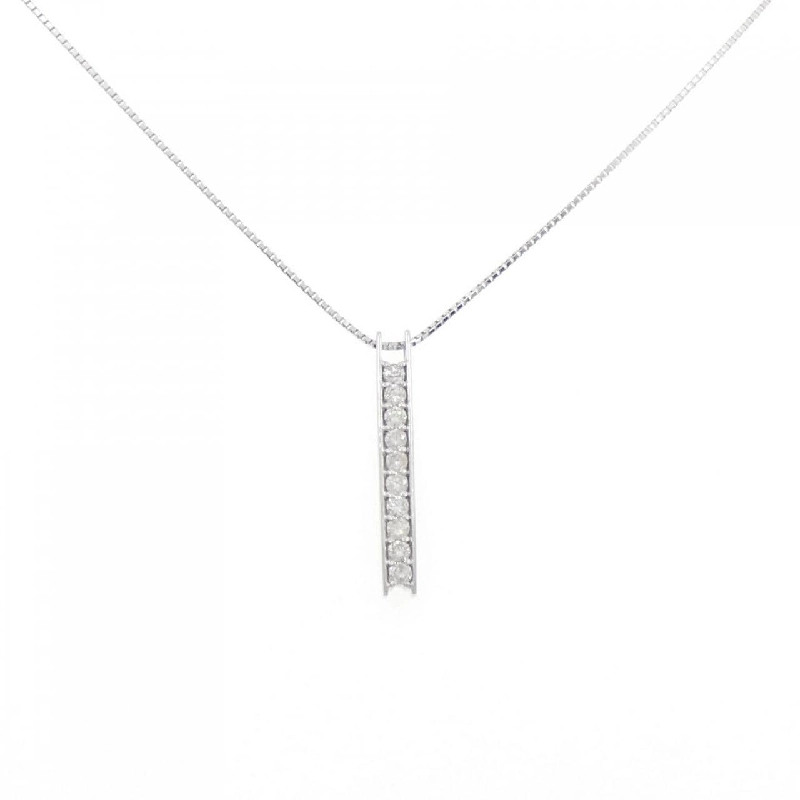 K18WG Dây chuyền kim cương 0.34CT - Hàng hiệu Chính hãng 861560