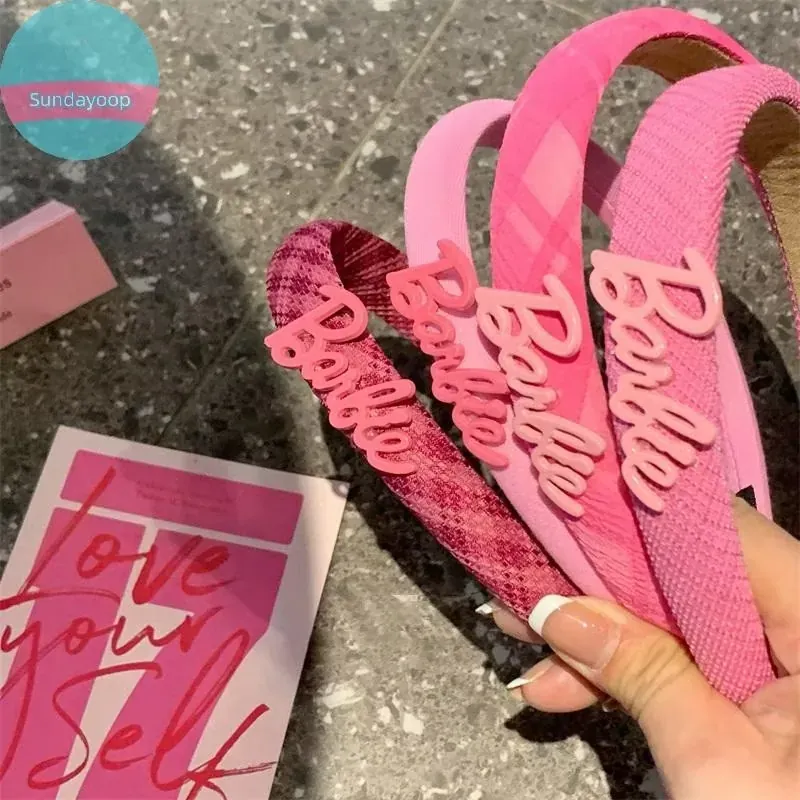 Cài tóc Barbie, màu hồng đậm, còn mới, chỉ vừa dùng 1 lần, chính hãng 927630