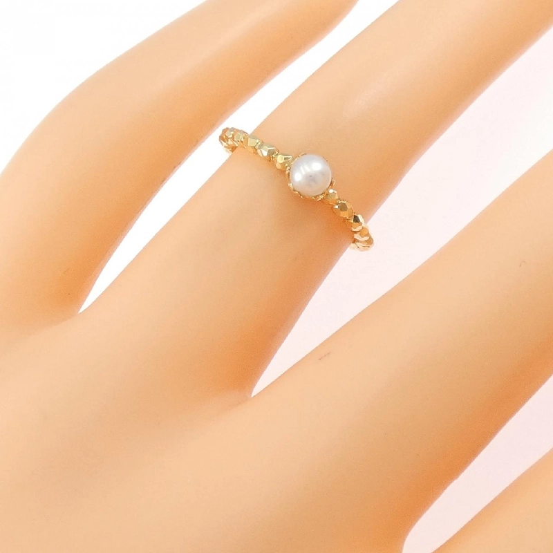 Nhẫn ngọc trai Akoya K18YG - Hàng hiệu Authentic 849594