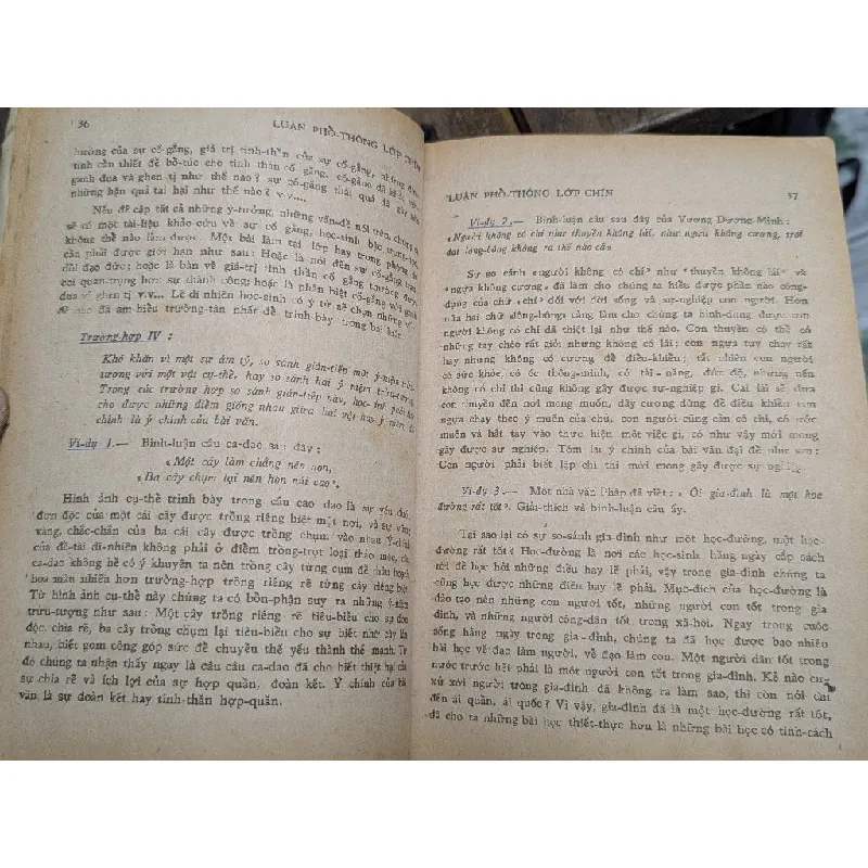 Luận phổ thông lớp chín - Duyên Hạc Lê Thái Ất 604374