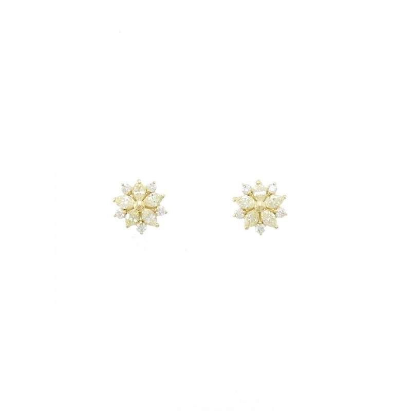 K18YG Bông tai kim cương 0.30CT - Hàng hiệu Chính hãng 869568