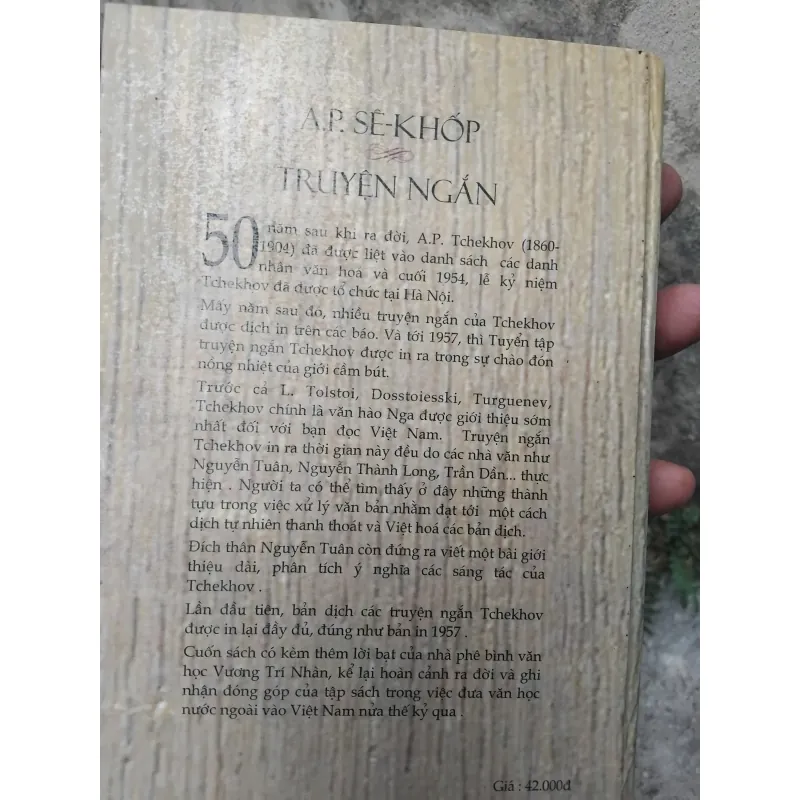 Truyện ngắn Sê khốp ( Tsekhov )  1025107