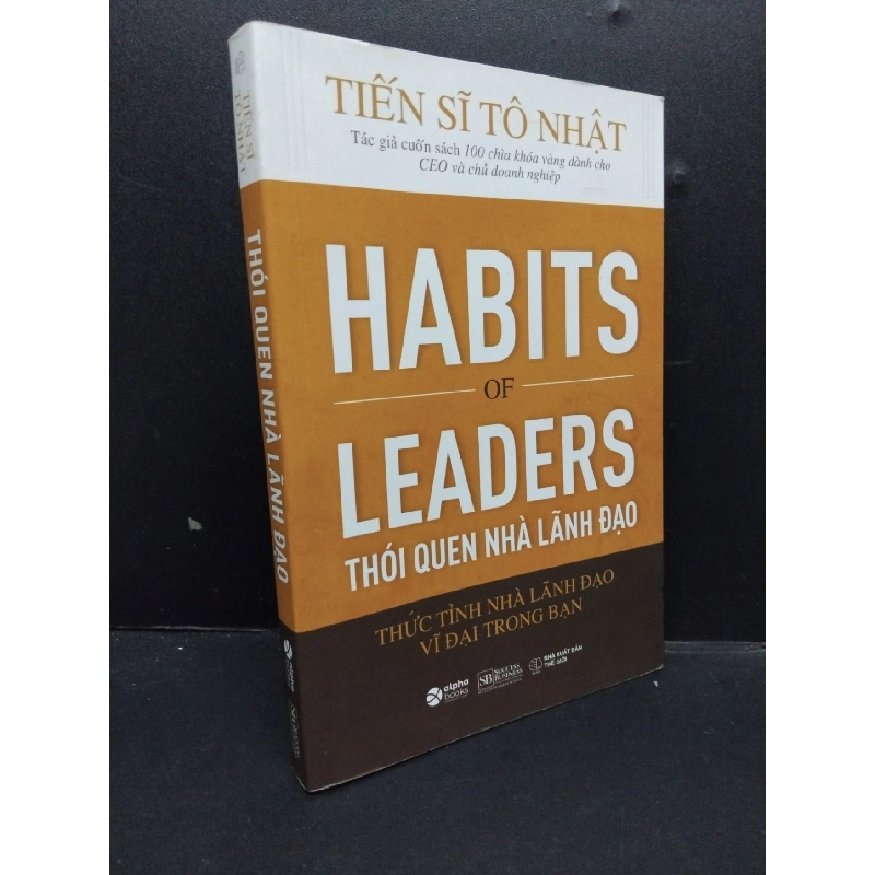 Thói quen nhà lãnh đạo mới 90% bẩn nhẹ 2021 HCM1008 TS. Tô Nhật QUẢN TRỊ 916341